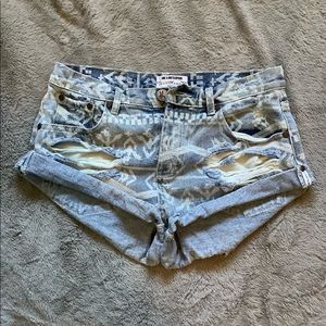 One Teaspoon Denim Shirts Size 27